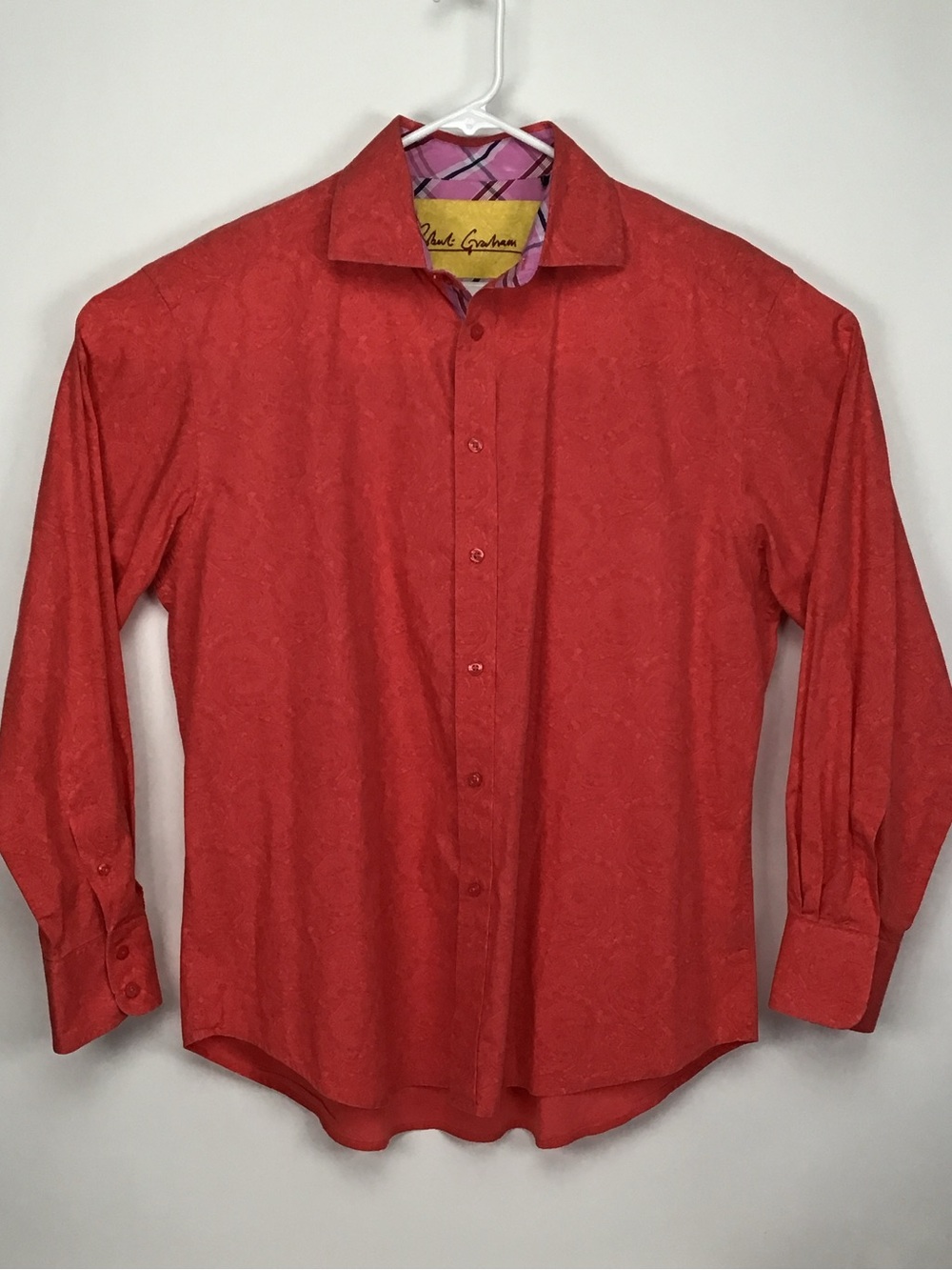 Robert Graham men’s long sleeve button up shirt XL